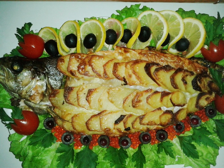 Жареная рыба «Золотая»
