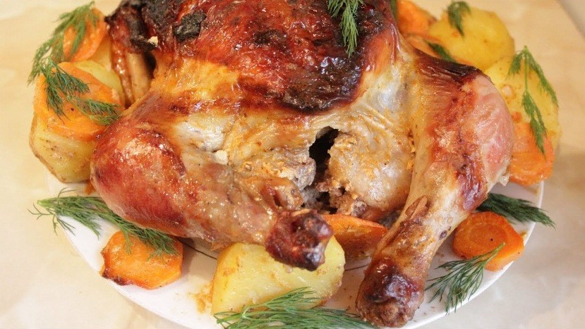 Простой рецепт курицы, дающий ощущение праздника