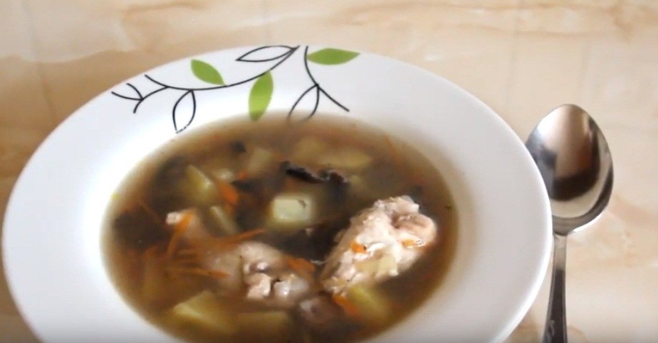 Рецепт очень вкусного грибного супа