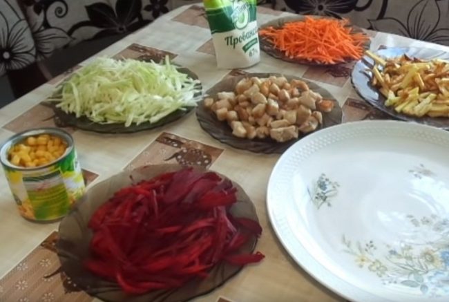 Оригинальный и вкусный рецепт «Осеннего салата»