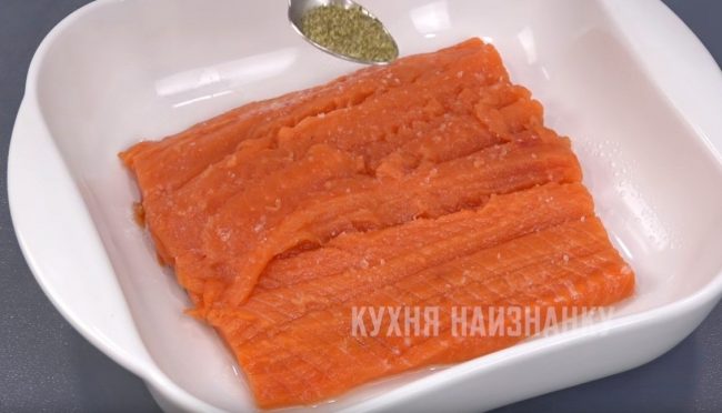 Рецепт нежной запеканки из двух видов рыбки